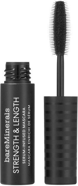 Туш-сироватка для вій bareMinerals Mini Strength and Length 01 Black 5 мл (0194248000233) - зображення 1