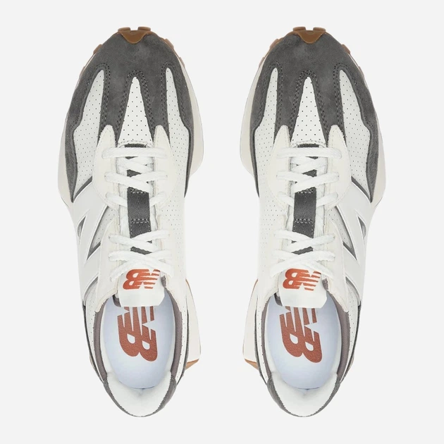 Чоловічі кросівки New Balance 327 MS327PJ 44.5 (10.5US) Бежевий/Сірий (196652925515) - зображення 5