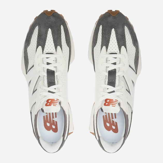 Buty sportowe męskie New Balance 327 MS327PJ 43 (9.5US) Beżowy/Szary (196652925492) - obraz 5