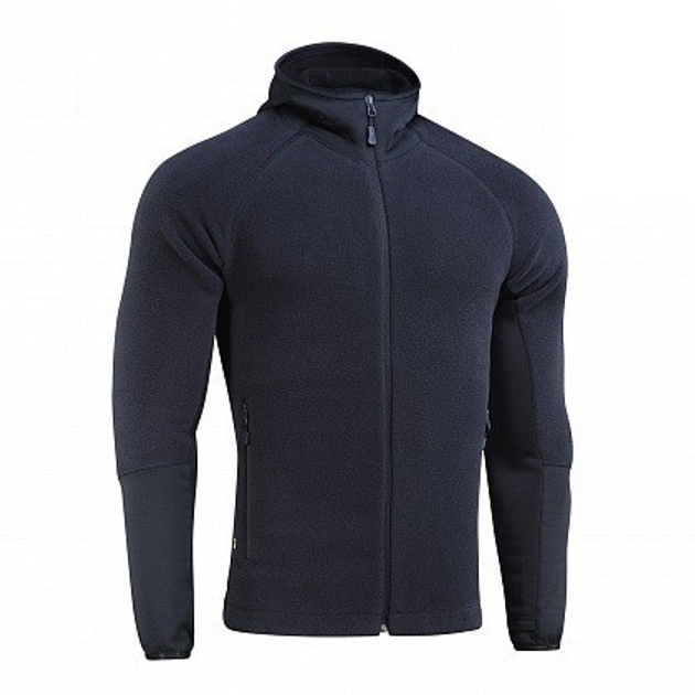 Кофта M-Tac Hoodie Polartec Sport Dark Navy Blue Размер M - изображение 2