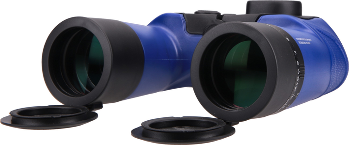 Бінокль Carbon 10x50 Blue з далекомірною сіткою та компасом (88006) - зображення 4