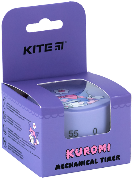 Таймер механічний Kite Kuromi до 60 хв (HK24-172-1) - зображення 8