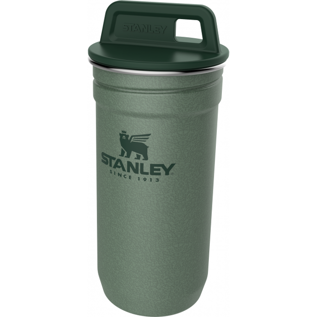 Набор Stanley Adventure Combo Hammertone Green фляга та 4 рюмки - Фото 14 Набор Stanley Adventure Combo Hammertone Green фляга та 4 рюмки - изображение 14
