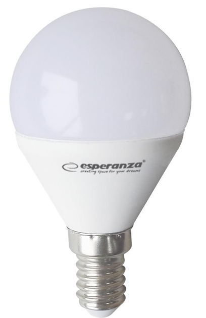 Żarówka LED Esperanza G45 E14 6W (5901299927250) - obraz 1