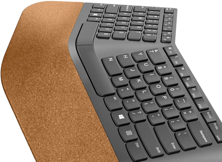 Klawiatura bezprzewodowa Lenovo Go Wireless Split Keyboard Grey (GY41C33969) - obraz 2