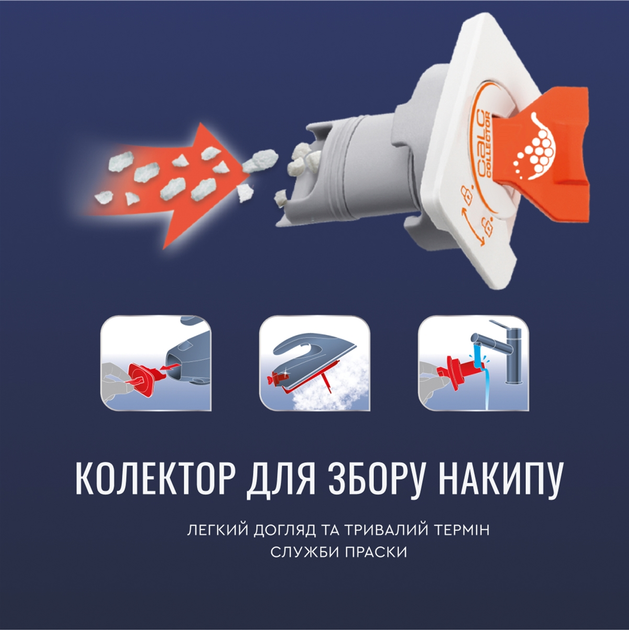 Праска TEFAL TurboPro Anti-Calc FV5697 - зображення 11
