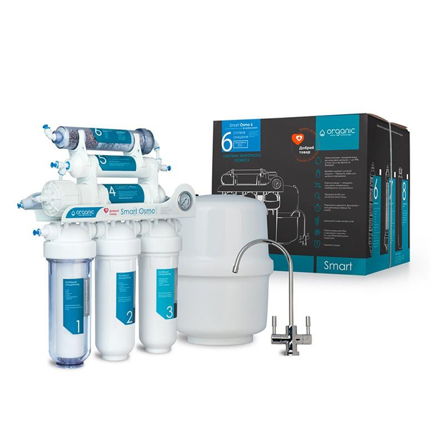 Фільтр зворотного осмосу Organic Smart Osmo 6 - изображение 2