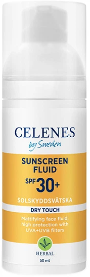 Сонцезахисний флюїд Celenes Dry Touch SPF 30+ 50 мл (7350104249625) - Фото 1 Сонцезахисний флюїд Celenes Dry Touch SPF 30+ 50 мл (7350104249625) - зображення 1