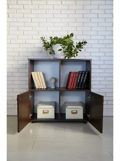 Комод Furnigrade КМ - 8 венге 730х730х320 - Фото 2 Комод Furnigrade КМ - 8 венге 730х730х320 - изображение 2