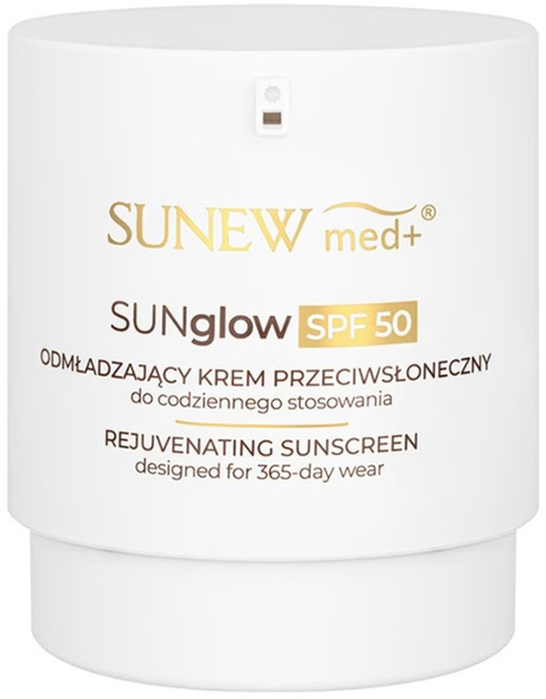 Сонцезахисний крем SunewMed+ Sunglow SPF 50 омолоджуючий 80 мл (5900378737360) - зображення 1