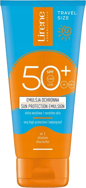 Emulsja do opalania Lirene Sun nawilzająca SPF 50+ 200 ml (5900717311060) - obraz 1