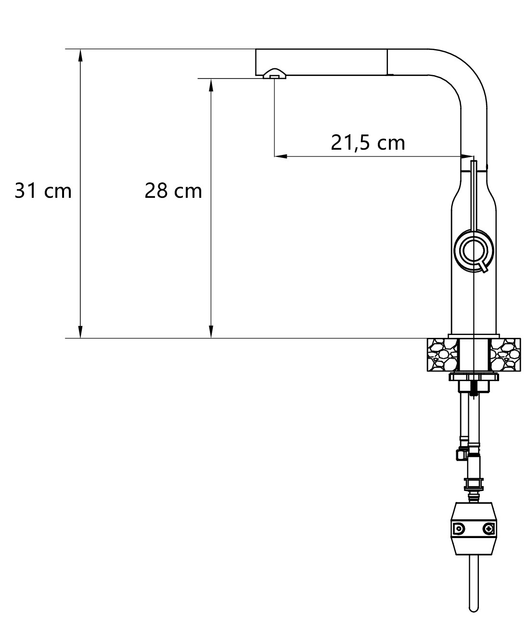 Bateria kuchenna Quadron Angelina złoty 3573500_WHMPVDG1 - obraz 2