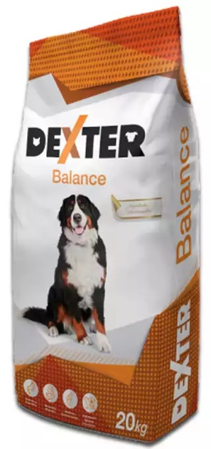 Karma dla psów Dexter Balance z witaminami 20 kg (8436557740434) - obraz 1