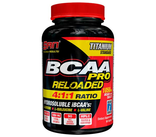 Аминокислота SAN BCAA PRO Reloaded Tablets 90 таблеток (4384301311) - Фото 1 Аминокислота SAN BCAA PRO Reloaded Tablets 90 таблеток (4384301311) - изображение 1