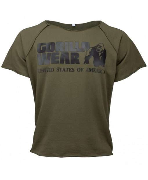 Футболка Gorilla Wear Classic Work Out Top L/XL Зелена/Хакі/Комуфляжная (9010740012) - Фото 1 Футболка Gorilla Wear Classic Work Out Top L/XL Зелена/Хакі/Комуфляжная (9010740012) - зображення 1