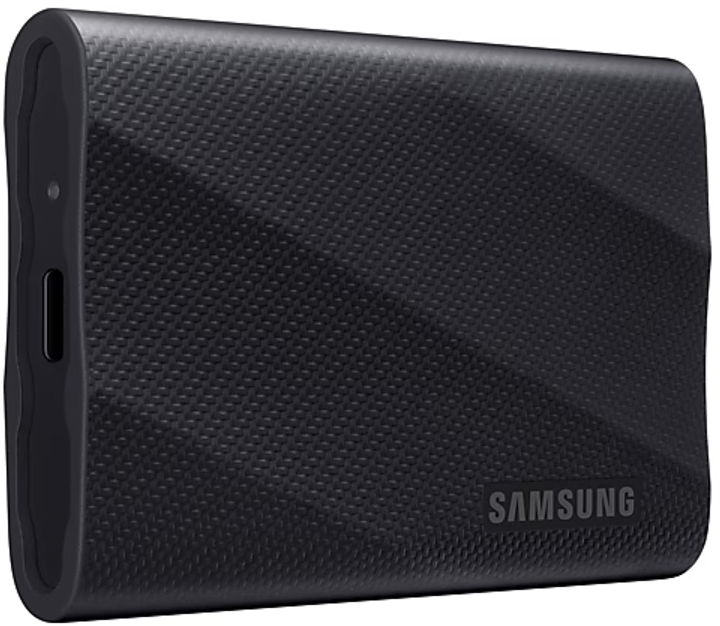 Dysk SSD Samsung Portable T9 1TB USB 3.2 Type-C Gen 2x2 (MU-PG1T0B/EU) External Black - obraz 2