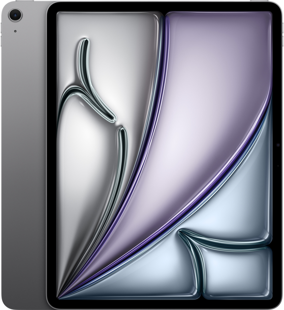 Tablet Apple iPad Air 13" M2 2024 Wi-Fi 512GB Space Gray (MV2J3NF/A) - obraz 1
