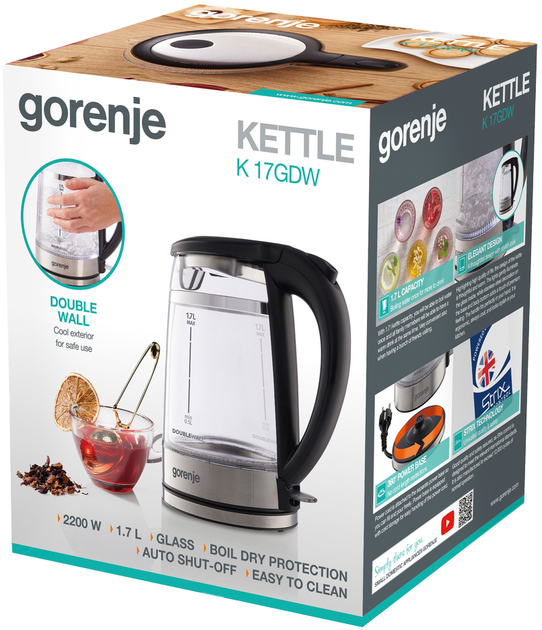 Электрочайник GORENJE K17GDW - изображение 11