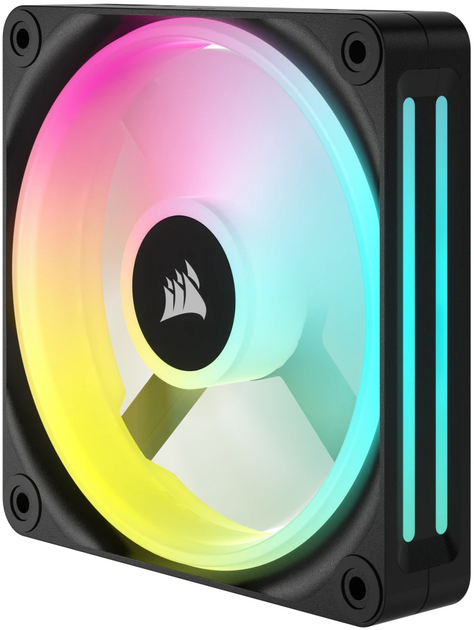 Zestaw wentylatorów Corsair iCUE Link QX120 RGB PWM PC Fans Starter Kit with iCUE Link System Hub (CO-9051002-WW) - obraz 4