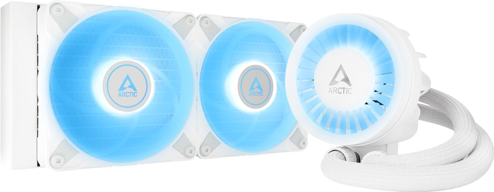 System chłodzenia cieczą Arctic Liquid Freezer III 240 A-RGB White(ACFRE00150A) - obraz 5