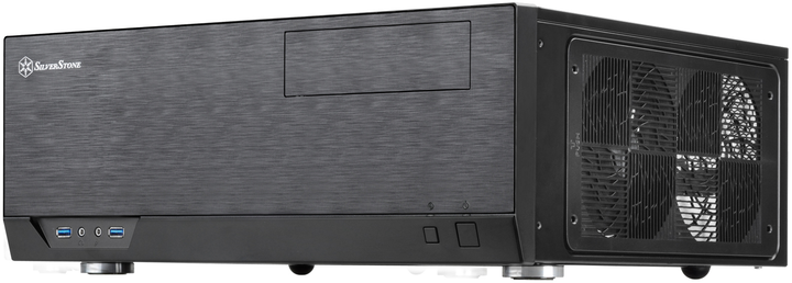 Корпус SilverStone Grandia GD09 Black (SST-GD09B) - зображення 5