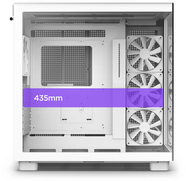Obudowa NZXT H Series H9 Elite Edition Chassis All White (CM-H91EW-01) - obraz 7