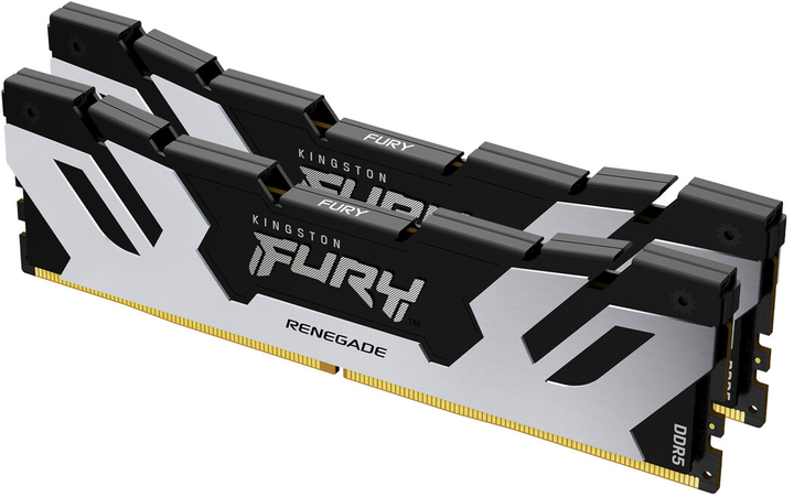 Pamięć RAM Kingston FURY DDR5-6400 98304MB PC5-51200 (Kit of 2x49152) Renegade 2Rx8 Black (KF564C32RSK2-96) - obraz 1