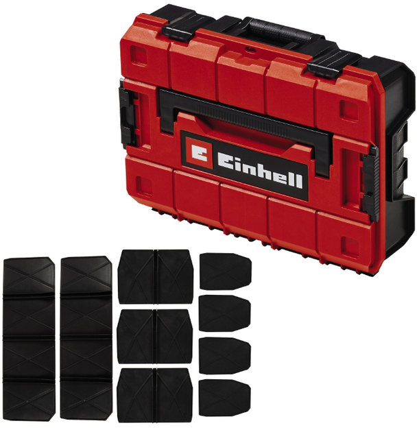 Plastikowa walizka narzędziowa Einhell E-Case S-F z wkładką piankową (4540020AN) - obraz 1