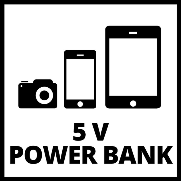 Пуско-зарядний пристрій Einhell CE-JS 8/1, з функцією PowerBank 8000 мАг (4006825626339) - зображення 8