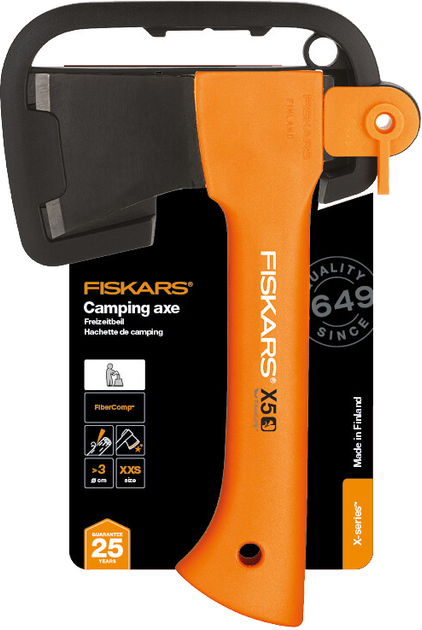 Сокира універсальний Fiskars X5 XXS (6411501211231) - зображення 1