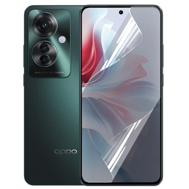 Протиударна гідрогелева плівка Hydrogel Film для Oppo Reno11 F, Transparent - Фото 1 Протиударна гідрогелева плівка Hydrogel Film для Oppo Reno11 F, Transparent - зображення 1