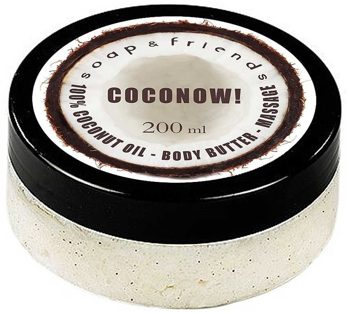 Masło do ciała Soap&Friends Coconow 200 ml (5903031201895) - obraz 1