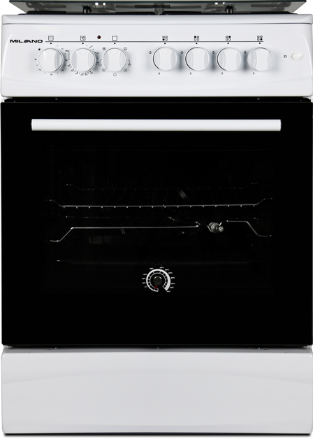 Плита комбінована MILANO ML60 EF50 White - зображення 1