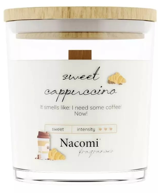 Świeca sojowa Nacomi Sweet Cappuccino 140 g (5901878687650) - obraz 1