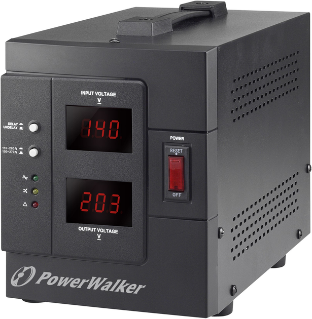 Стабілізатор напруги PowerWalker AVR 3000/SIV (4260074976816) - зображення 1