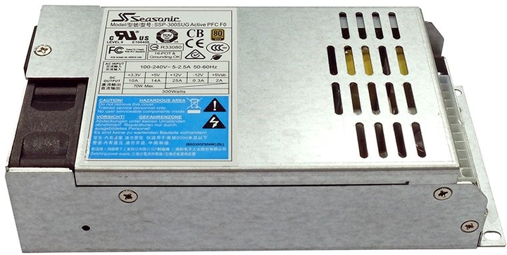 Zasilacz do serwera Seasonic SSP-300SUG F0 300W Gold (SSP-300SUG) - obraz 2
