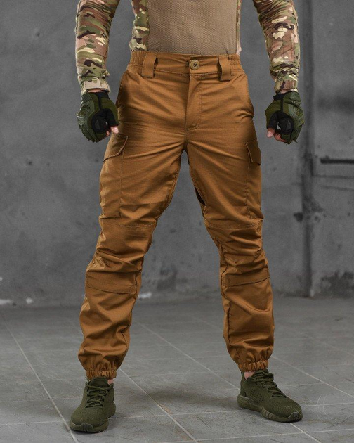 Армейские мужские штаны с вентиляцией XL койот (87589) - изображение 2