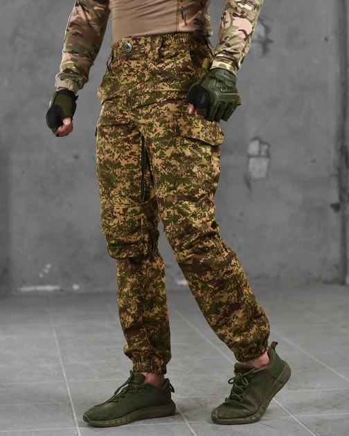 Армійські чоловічі штани з вентиляцією 2XL хижак (87592) - зображення 1