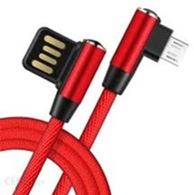 Kabel Libox USB Type A - micro-USB M/M 1 m Red (1001040) - obraz 1