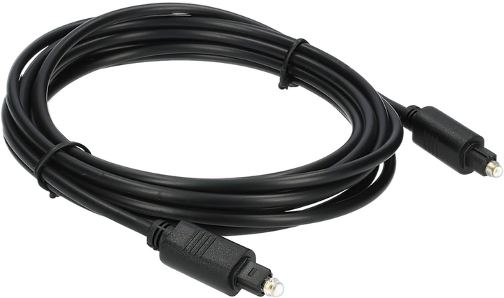 Kabel Libox S/PDIF (Toslink) - S/PDIF (Toslink) M/M 3 m Black (KAB-POŁ-0049) - obraz 4