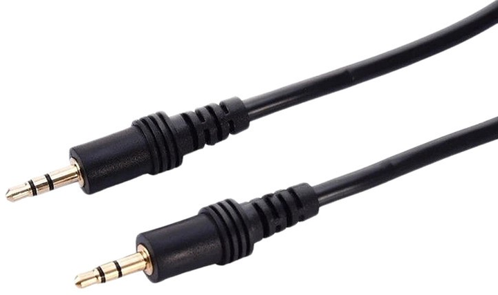 Kabel Libox 3.5 mm (mini-jack) - 3.5 mm (mini-jack) M/M 3 m Black (KAB-POŁ-0046) - obraz 1