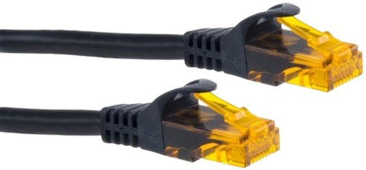 Patchcord Libox Cat 6 UTP 5 m Black (KAB-KOM-00009) - obraz 1