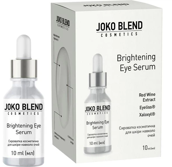 Сыворотка Joko Blend для кожи вокруг глаз Brightening Eye Serum 10 мл (4823109402980) - Фото 1 Сыворотка Joko Blend для кожи вокруг глаз Brightening Eye Serum 10 мл (4823109402980) - изображение 1