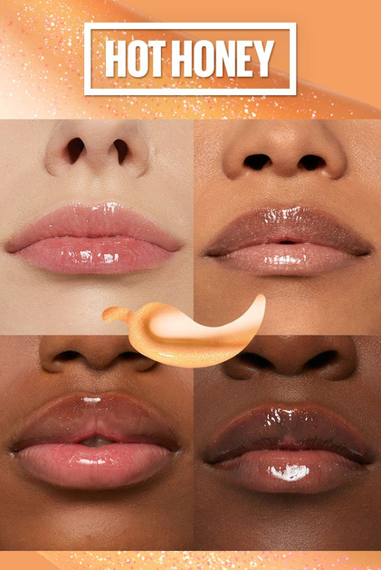 Błyszczyk-plumper do ust Maybelline New York z ekstraktem z papryczki chili 008 Hot Honey 5.4 ml (30158696) - obraz 3