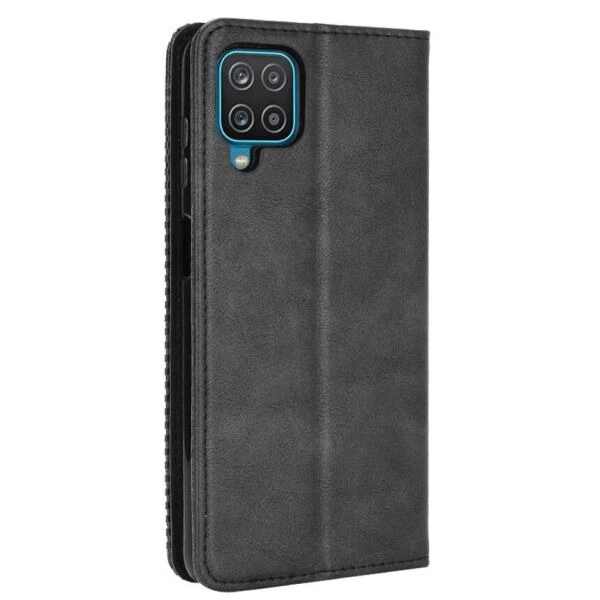 Чехол-книжка Deexe Retro Style для Samsung Galaxy A12 (A125) / A12 Nacho (A127) / M12 (M127) - Black - Фото 7 Чехол-книжка Deexe Retro Style для Samsung Galaxy A12 (A125) / A12 Nacho (A127) / M12 (M127) - Black - изображение 7