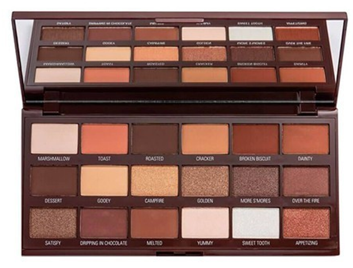 Paleta cieni do powiek Makeup Revolution I Heart Revolution Chocolate Smores 18 g (5057566015059) - obraz 1