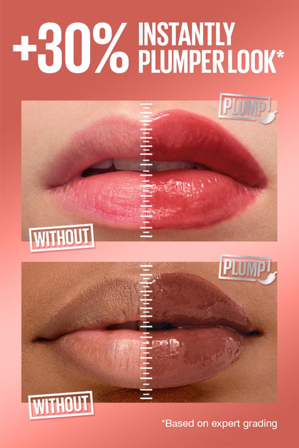 Блиск-плампер для губ Maybelline New York з екстрактом перцю чилі 002 Mauve Bite 5.4 мл (30161276) - зображення 4