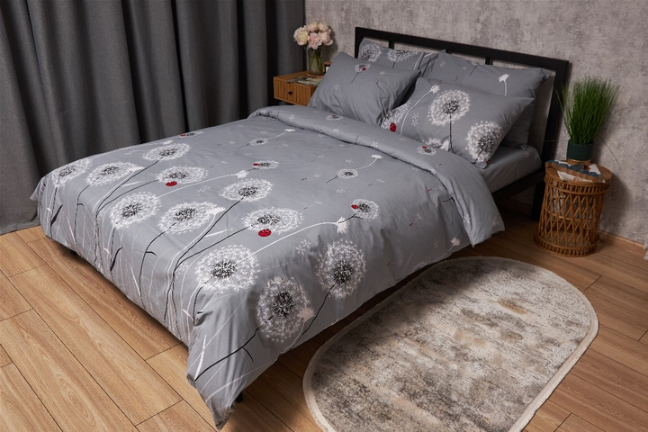 Акція на Комплект постільної білизни Moon&Star Бязь Gold Люкс Ladybug King Size 220x240 см наволочки 4х50х70 см (MS-820005428) від Rozetka