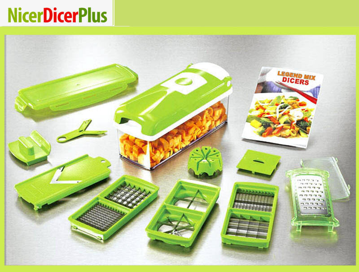 Овощерезка Найсер Дайсер, Nicer Dicer Plus измельчитель – фото, отзывы ...