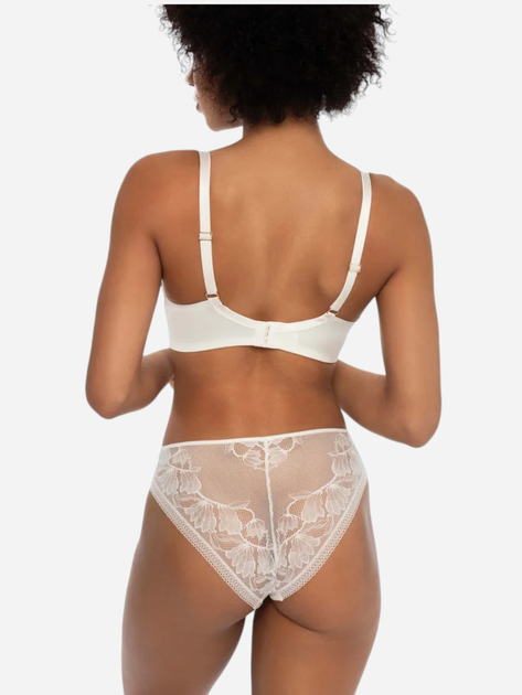 Majtki brazyliany damskie Esotiq 41406-01X XL Kremowe (5903972272060) - obraz 4